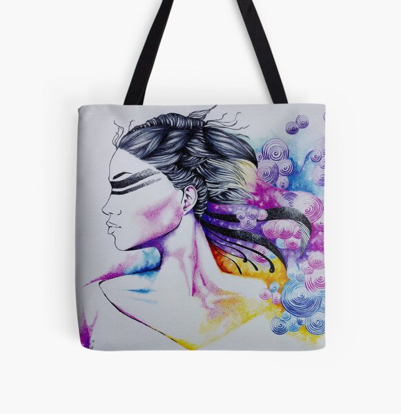 Fearless All Over Print Tote Bag