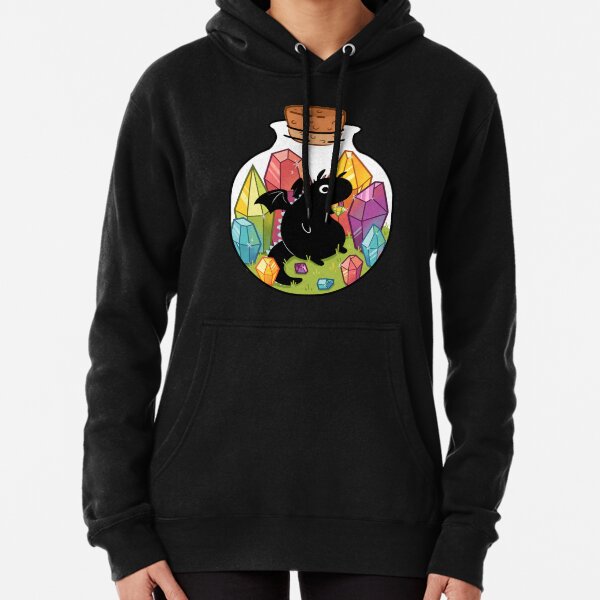 Dragon in a Bottle Pullover Hoodie