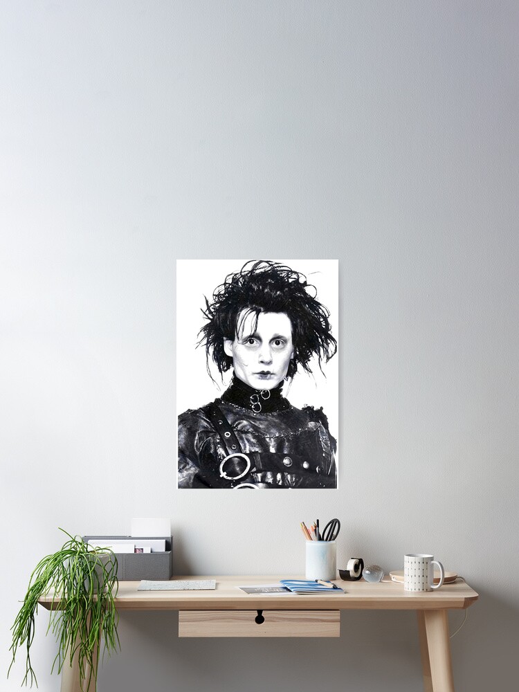 Johnny Depp Edward Scissorhands Poster