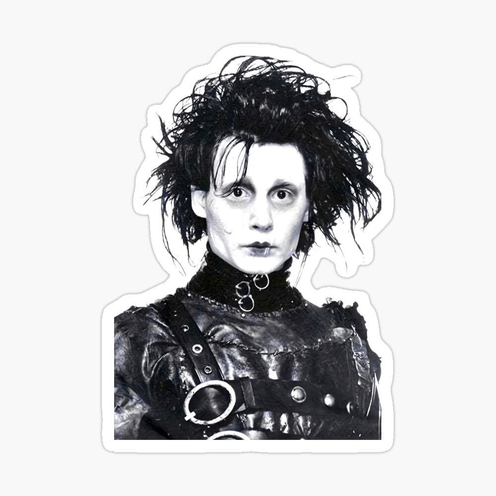 Johnny Depp Edward Scissorhands Poster