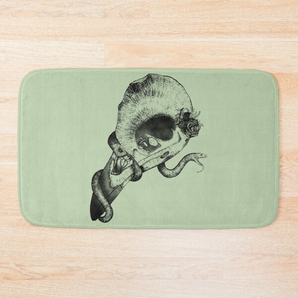 Item preview, Raven Skull & Garden Snake designed and sold by WitchInTheWack.