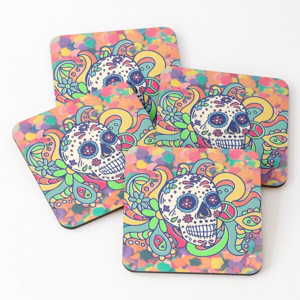 Item preview, Boho Skull designed and sold by ColorsandShapes.