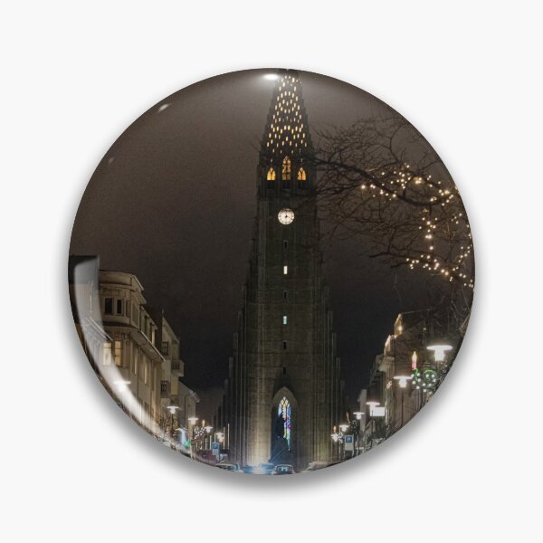 Item preview, Reykjavik Iceland ,Hallgrimskirkja church; designed and sold by kathleenjean.