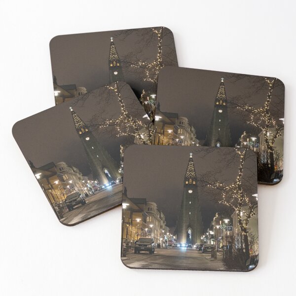 Item preview, Reykjavik Iceland ,Hallgrimskirkja church; designed and sold by kathleenjean.