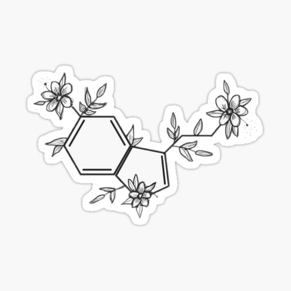 “Hexagon Flower Sketch” Sticker for Sale by Shehan-Arts | Redbubble