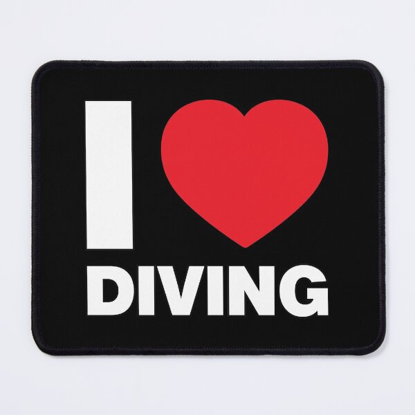 Item preview, I Love Diving designed and sold by Thestarrysky.