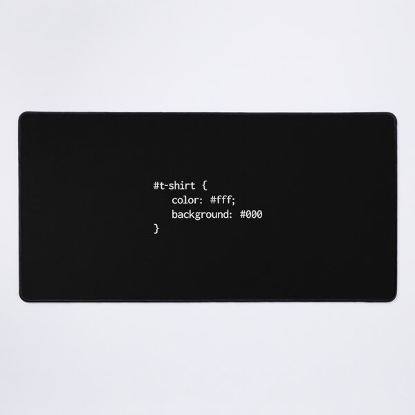 CSS Code Desk Mat