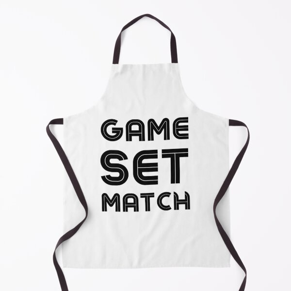 Item preview, GAME SET MATCH v2 BLACK Tennis Channel designed and sold by OutofFocusShop.