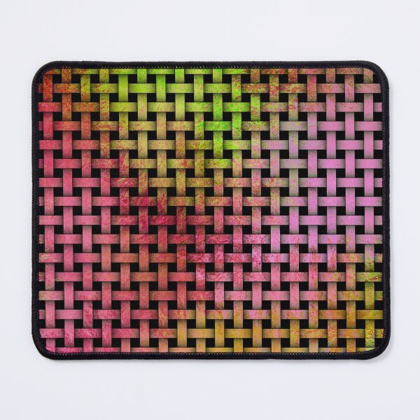 Item preview, Pink and Green Wooden Weave Pattern designed and sold by MarkUK97.