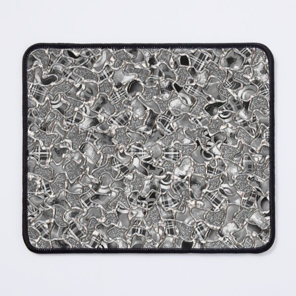 Item preview, Retro Black and White Abstract Mosaic Tiles Pattern designed and sold by MarkUK97.