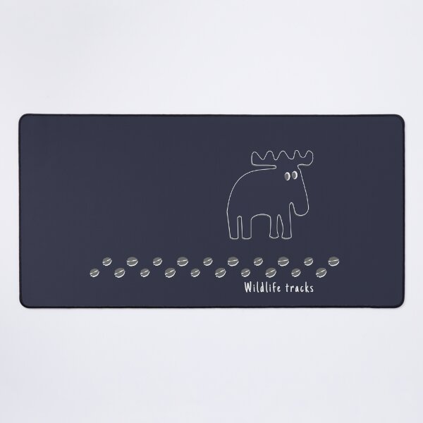 Item preview, Wildlife tracks - a shy moose designed and sold by Aurealis Creatief.