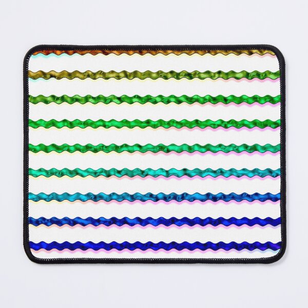Item preview, Multicolour Chrome Wiggle Line Pattern designed and sold by MarkUK97.
