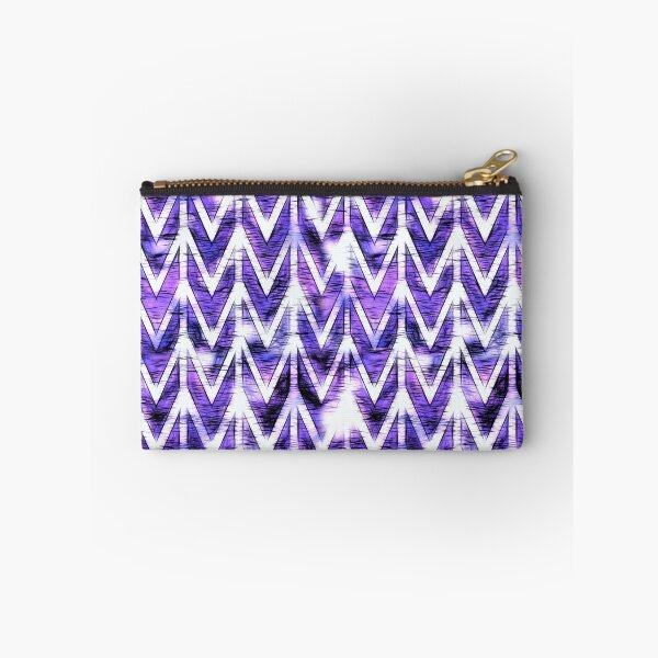 Item preview, Purple on White Grunge Chevrons designed and sold by KirstenStar.