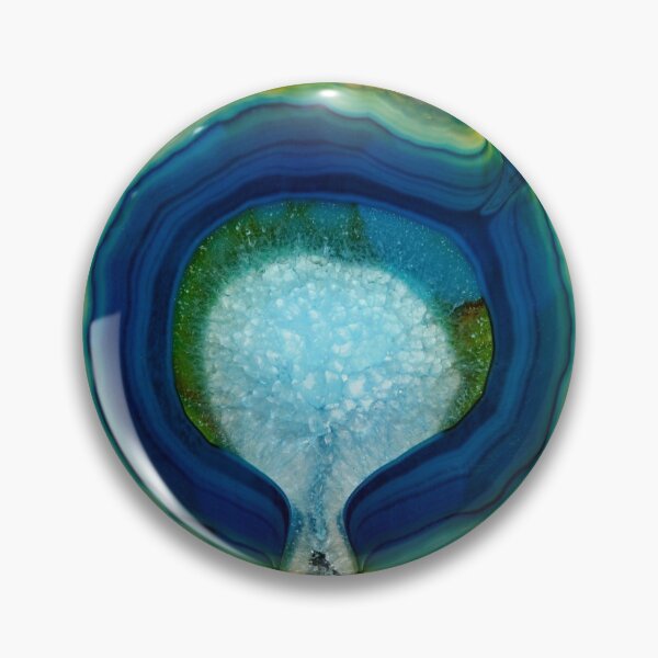 Item preview, Agate Blue Slice | Gemstone and Mineral Collection | Vol. 1 designed and sold by KnightandMoon.