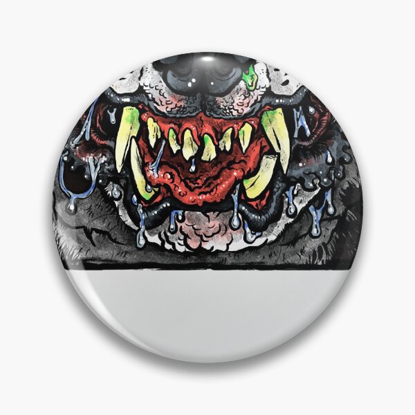 Item preview, Big Sloppy Mountain Maw Cujo Dog - Stephen King - Halloween Clutches Play Please designed and sold by DogStephenCook.
