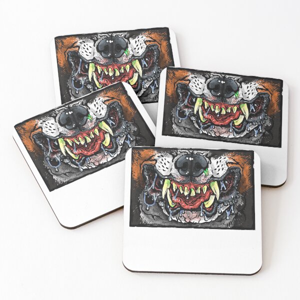 Item preview, Big Sloppy Mountain Maw Cujo Dog - Stephen King - Halloween Clutches Play Please designed and sold by DogStephenCook.