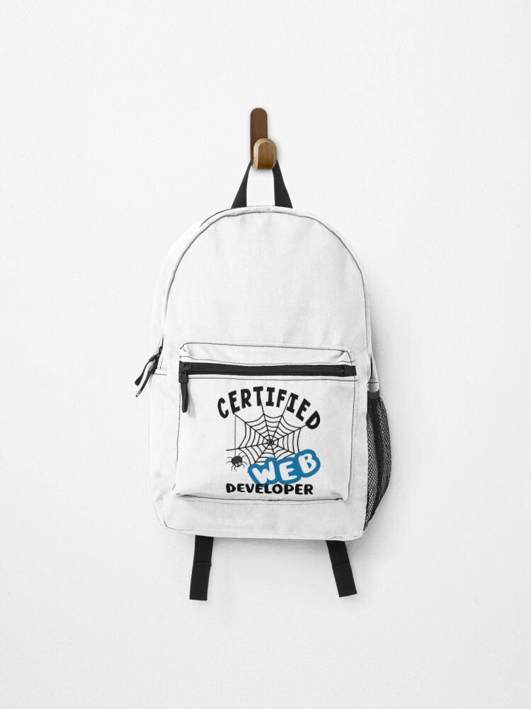 Thumbnail 1 of 3, Backpack, certified web developer designed and sold by samah82.