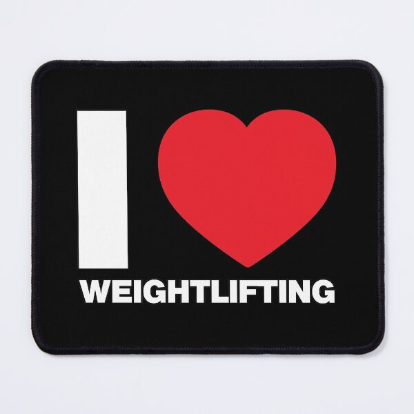 Item preview, I Love Weightlifting designed and sold by Thestarrysky.