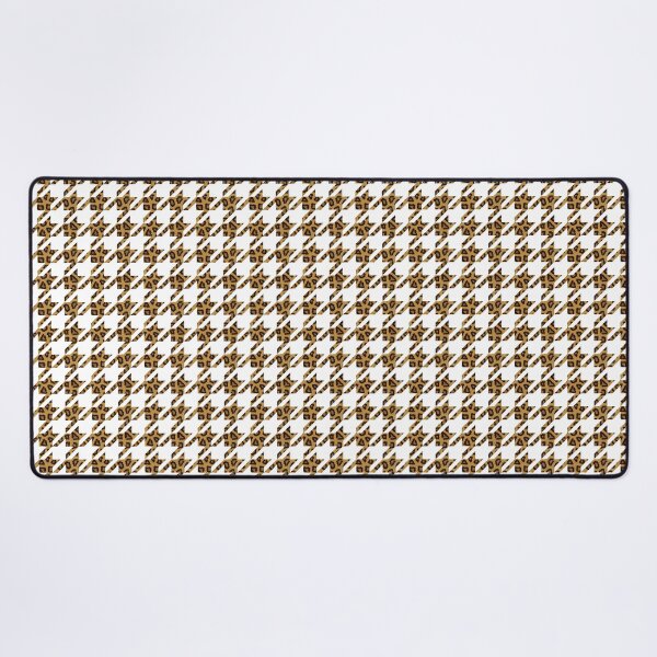 Item preview, Houndstooth Leopard Skin Pattern designed and sold by MarkUK97.