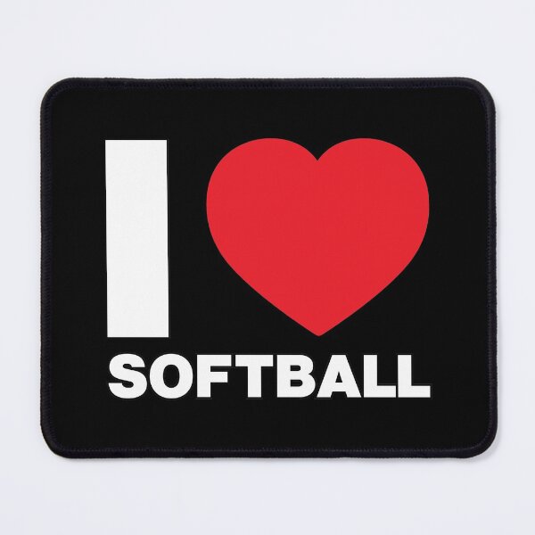 Item preview, I Love Softball designed and sold by Thestarrysky.