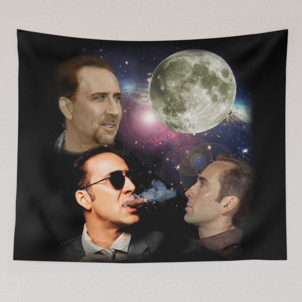 Item preview, Nicolas Cage Month Smoke designed and sold by TescoQue.