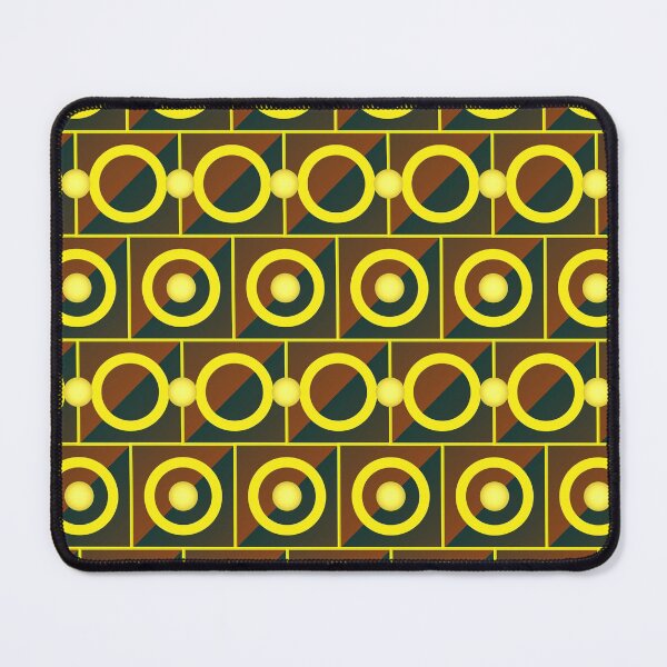 Item preview, Tiled yellow circles designed and sold by Gaspar Avila.