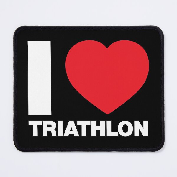 Item preview, I Love Triathlon designed and sold by Thestarrysky.