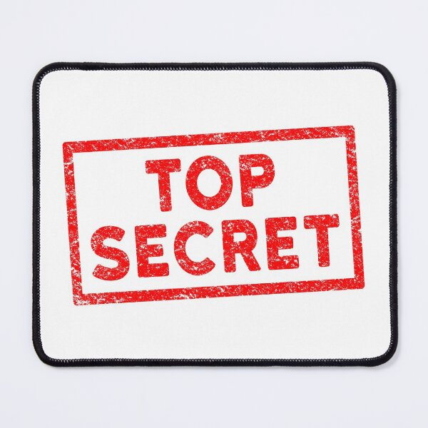 Item preview, Top Secret Red Rubber Stamp designed and sold by MarkUK97.