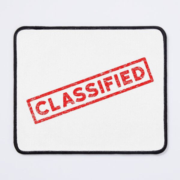 Item preview, Classified Red Rubber Stamp designed and sold by MarkUK97.