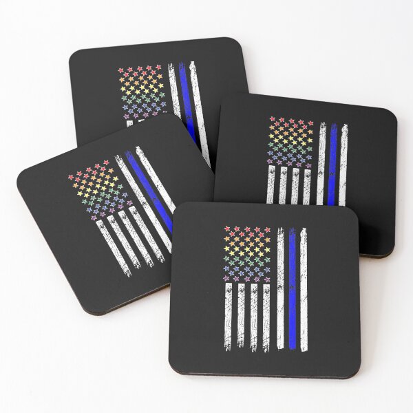 Item preview, Gay Police Flag Lgbt Rainbow Law Enforcement designed and sold by Lequangtrung.