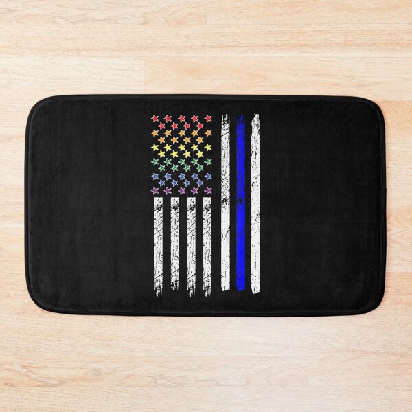 Item preview, Gay Police Flag Lgbt Rainbow Law Enforcement designed and sold by Lequangtrung.