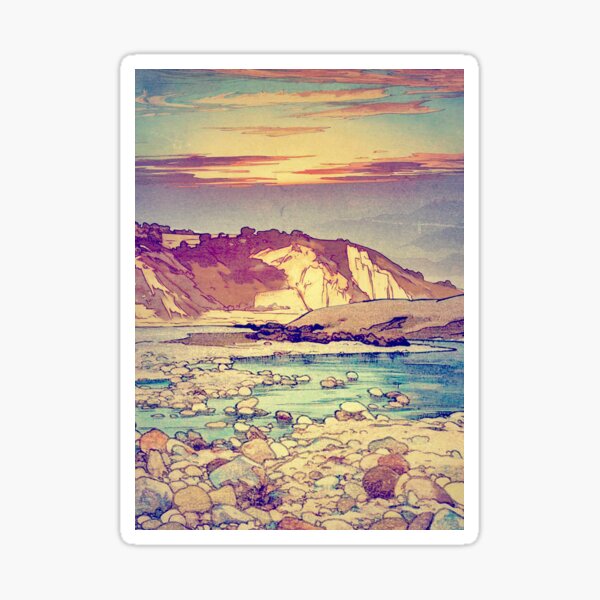 Sunset at Yuke Sticker