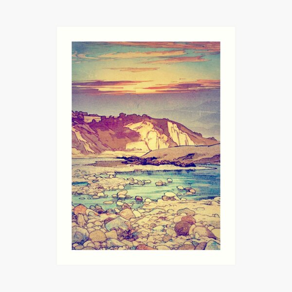Sunset at Yuke Art Print