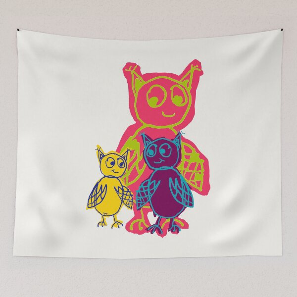 Item preview, 3 owls designed and sold by MentaLee.