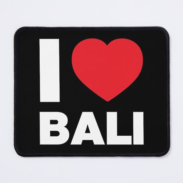 Item preview, I Love Bali Red Heart designed and sold by Thestarrysky.