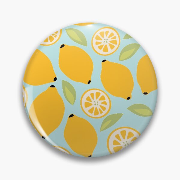 Item preview, yellow lemon pattern  designed and sold by KucingLucu.