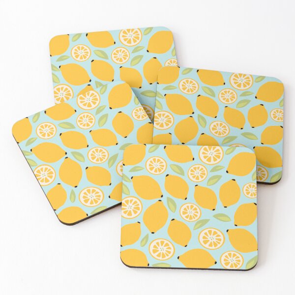 Item preview, yellow lemon pattern  designed and sold by KucingLucu.
