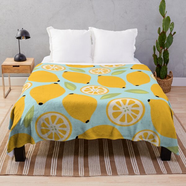 Item preview, yellow lemon pattern  designed and sold by KucingLucu.