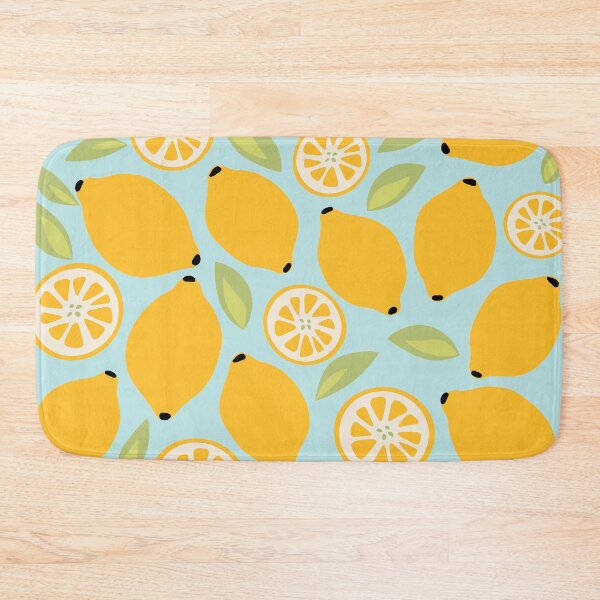 Item preview, yellow lemon pattern  designed and sold by KucingLucu.