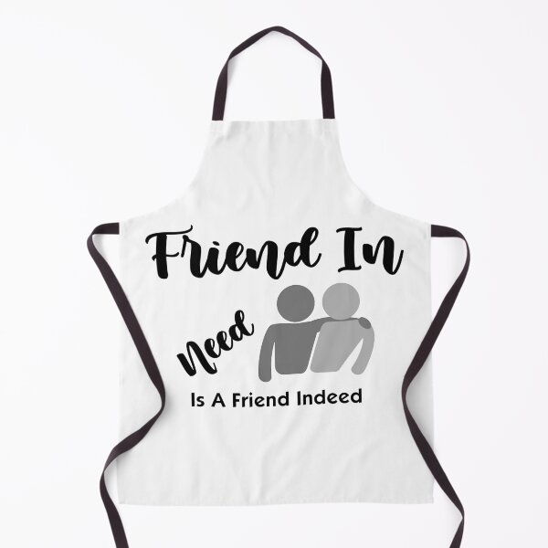 Item preview, Friend In Need Is Friend Indeed Black designed and sold by ExplodingDeer.