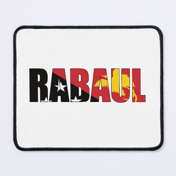Item preview, Rabaul with Papua New Guinea Flag designed and sold by PNG-pikinini.