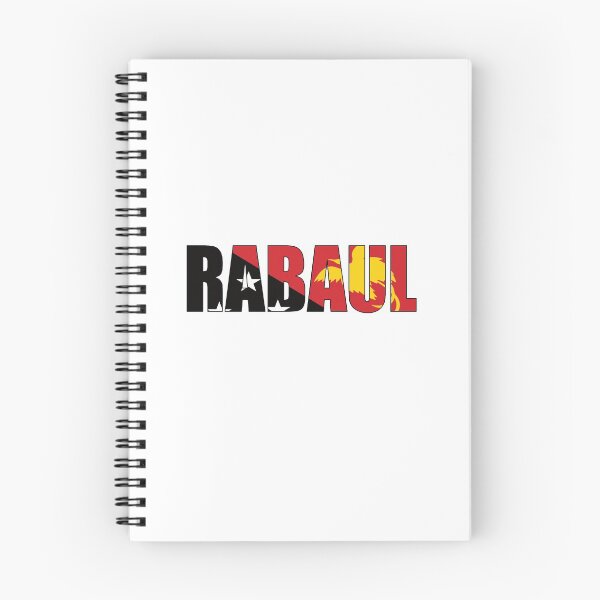 Item preview, Rabaul with Papua New Guinea Flag designed and sold by PNG-pikinini.