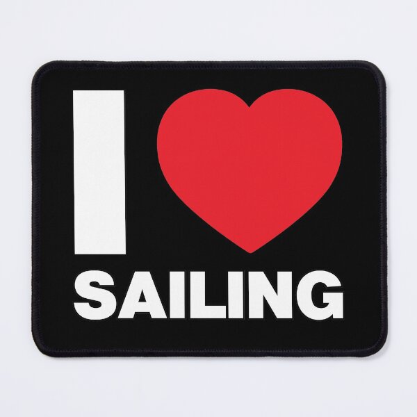 Item preview, I love Sailing Red Heart designed and sold by Thestarrysky.