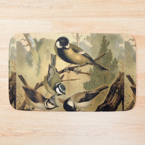 Item preview, Bluetit, Great tit and other Titmice birds designed and sold by Vintage Designs +.