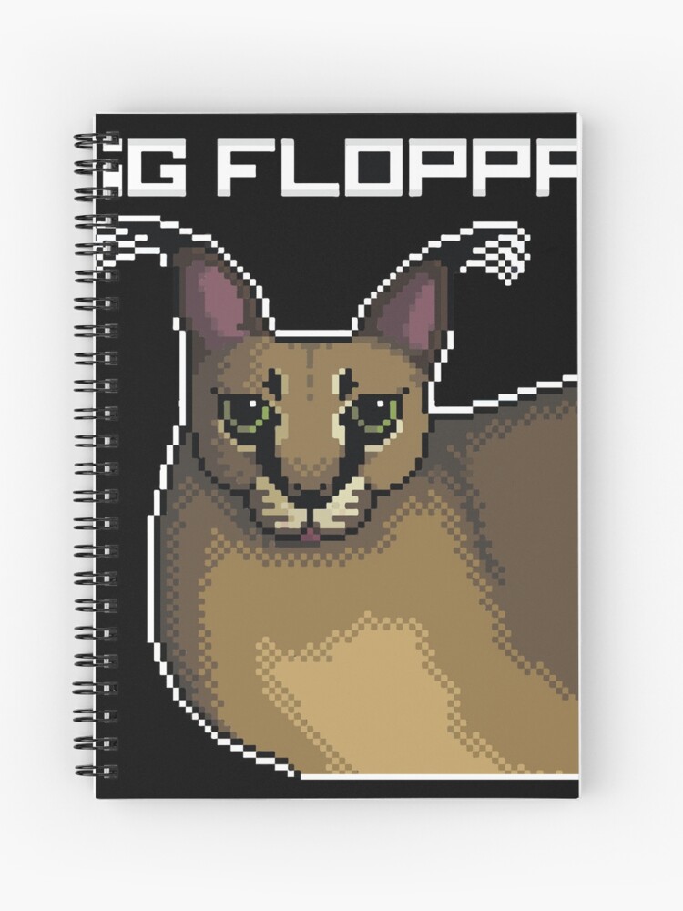 Cuaderno de espiral for Sale con la obra «gran meme floppa» de BE