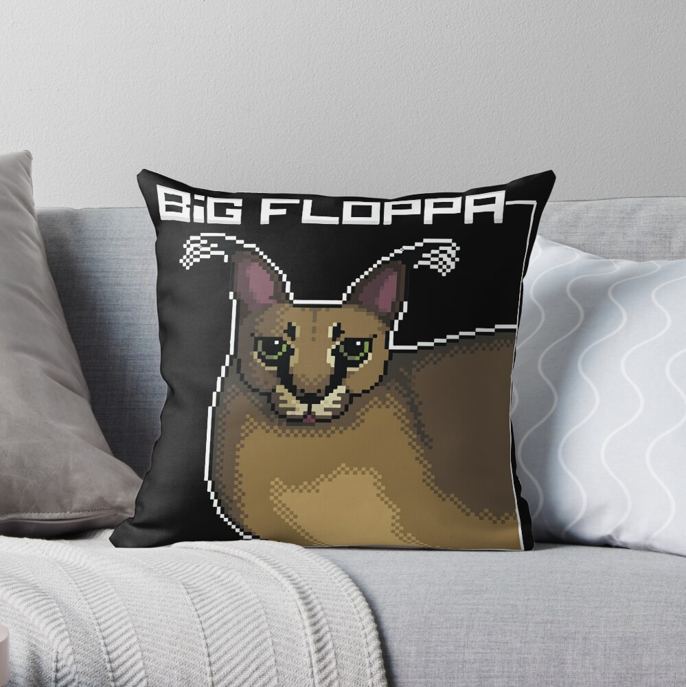 Baby Floppa meme Big floppa caracal Poster for Sale by giftycat