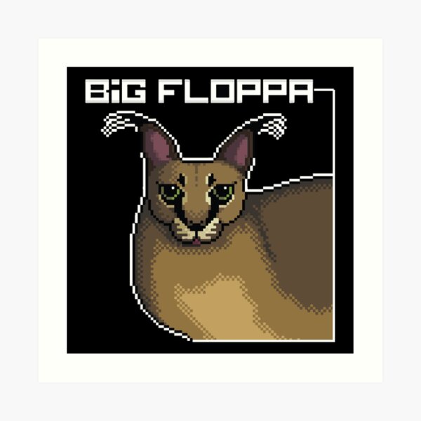 Big Floppa Friday Canvas Prints for Sale