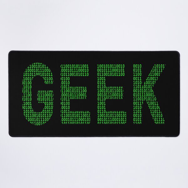Item preview, Geek Word in Green Binary designed and sold by MarkUK97.