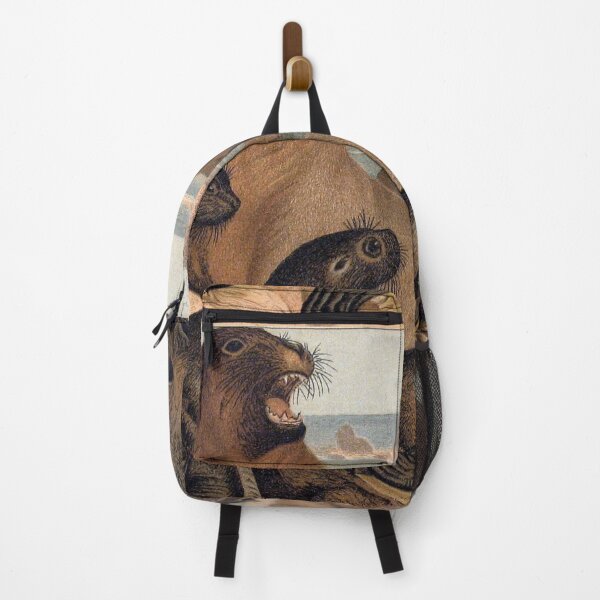 Item preview, Sealion vintage kitch illustration designed and sold by Vintage Designs +.