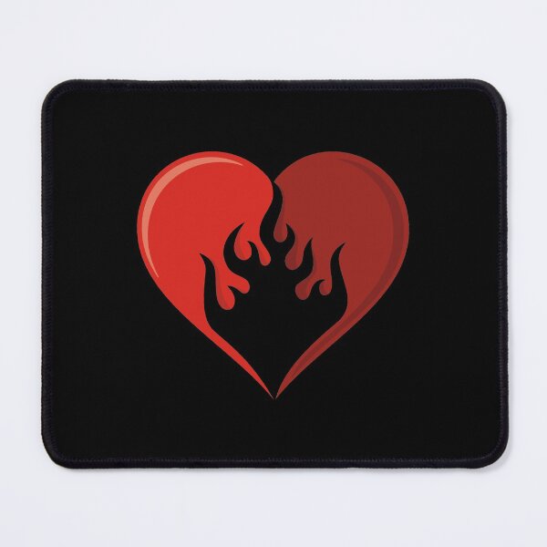 Item preview, Flame Heart Icon designed and sold by sifis.